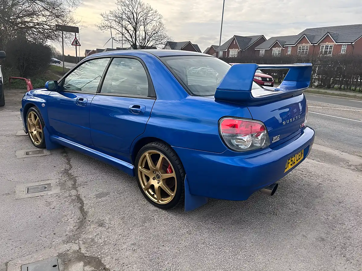 Used 2002 Subaru Impreza Wrx Blue - Interior and Exterior details 8