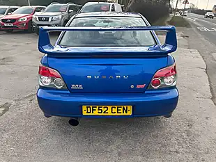 Used 2002 Subaru Impreza Wrx Blue - Interior and Exterior details 9