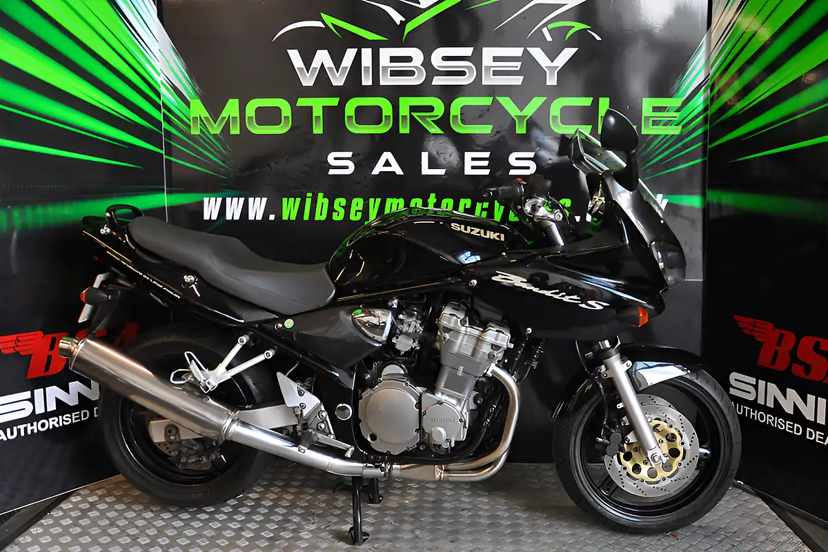 Used 2002 Suzuki Bandit GSF600 S Black - Front View