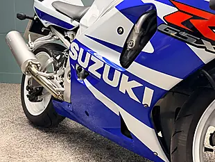 Used 2002 Suzuki GSX-R750 K1 White - Interior and Exterior details 12