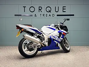 Used 2002 Suzuki GSX-R750 K1 White - Interior and Exterior details 3