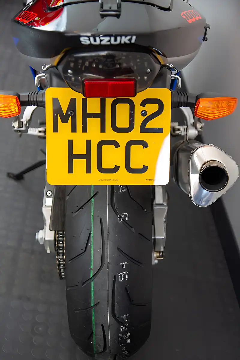 Used 2002 Suzuki Gsxr K2 Blue and White - Interior and Exterior details 6