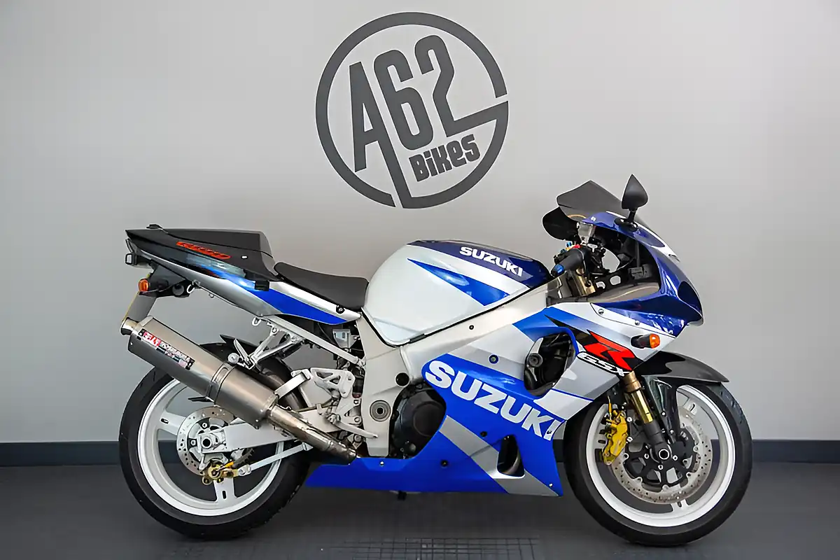 Used 2002 Suzuki Gsxr K2 Blue and White - Interior and Exterior details 7