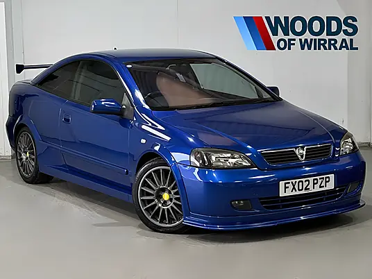 2002 Vauxhall Astra 2.0i Turbo 888 Coupe