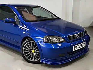 Used 2002 Vauxhall Astra 888 Coupe Blue - Interior and Exterior details 9