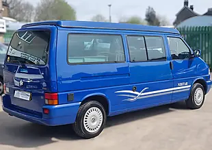 Used 2002 Volkswagen Transporter T4 Bilbo Nektar Pop Top Blue - Interior and Exterior details 10