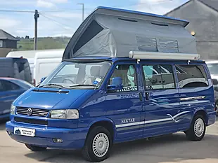 Used 2002 Volkswagen Transporter T4 Bilbo Nektar Pop Top Blue - Interior and Exterior details 3
