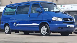Used 2002 Volkswagen Transporter T4 Bilbo Nektar Pop Top Blue - Interior and Exterior details 8