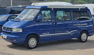 Used 2002 Volkswagen Transporter T4 Bilbo Nektar Pop Top Blue - Interior and Exterior details 9