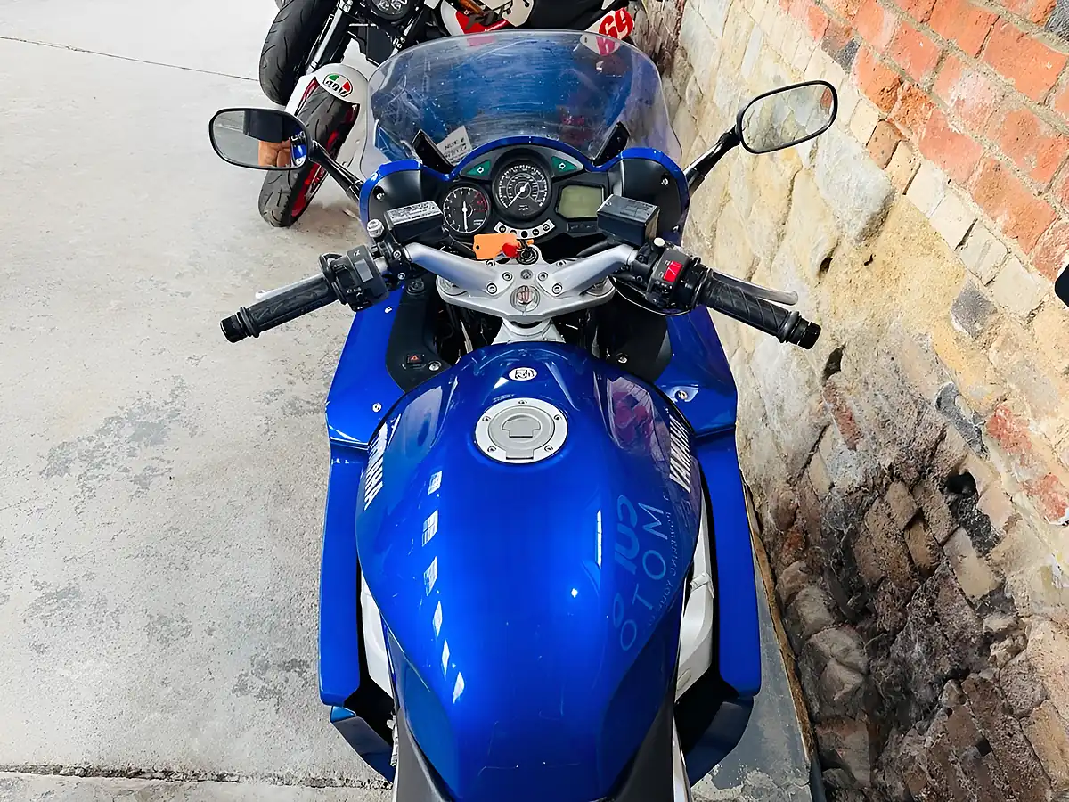 Used 2002 Yamaha Fjr1300 Blue - Interior and Exterior details 20