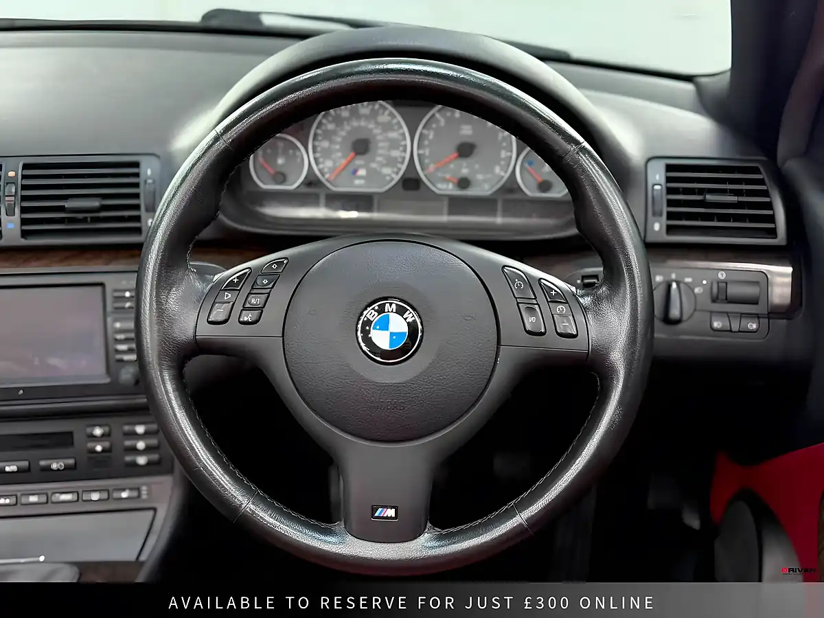 Used 2003 BMW M3 Convertible Black - Interior and Exterior details 16