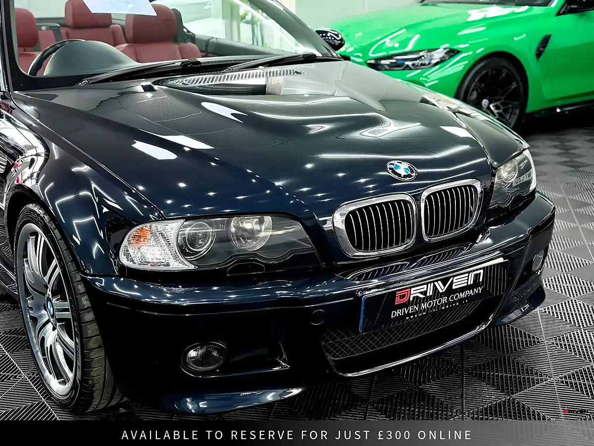 Used 2003 BMW M3 Convertible Black - Interior and Exterior details 18