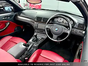Used 2003 BMW M3 Convertible Black - Interior and Exterior details 5