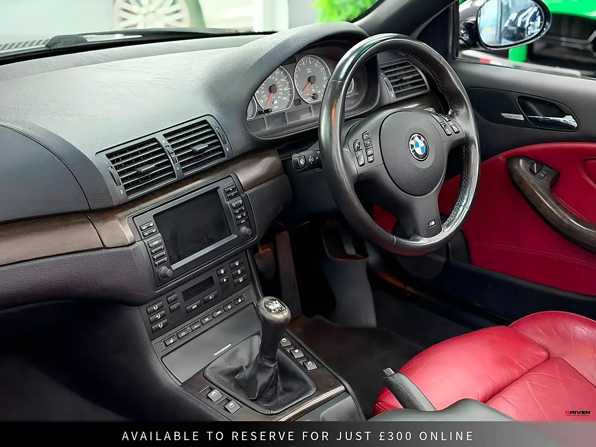 Used 2003 BMW M3 Convertible Black - Interior and Exterior details 9