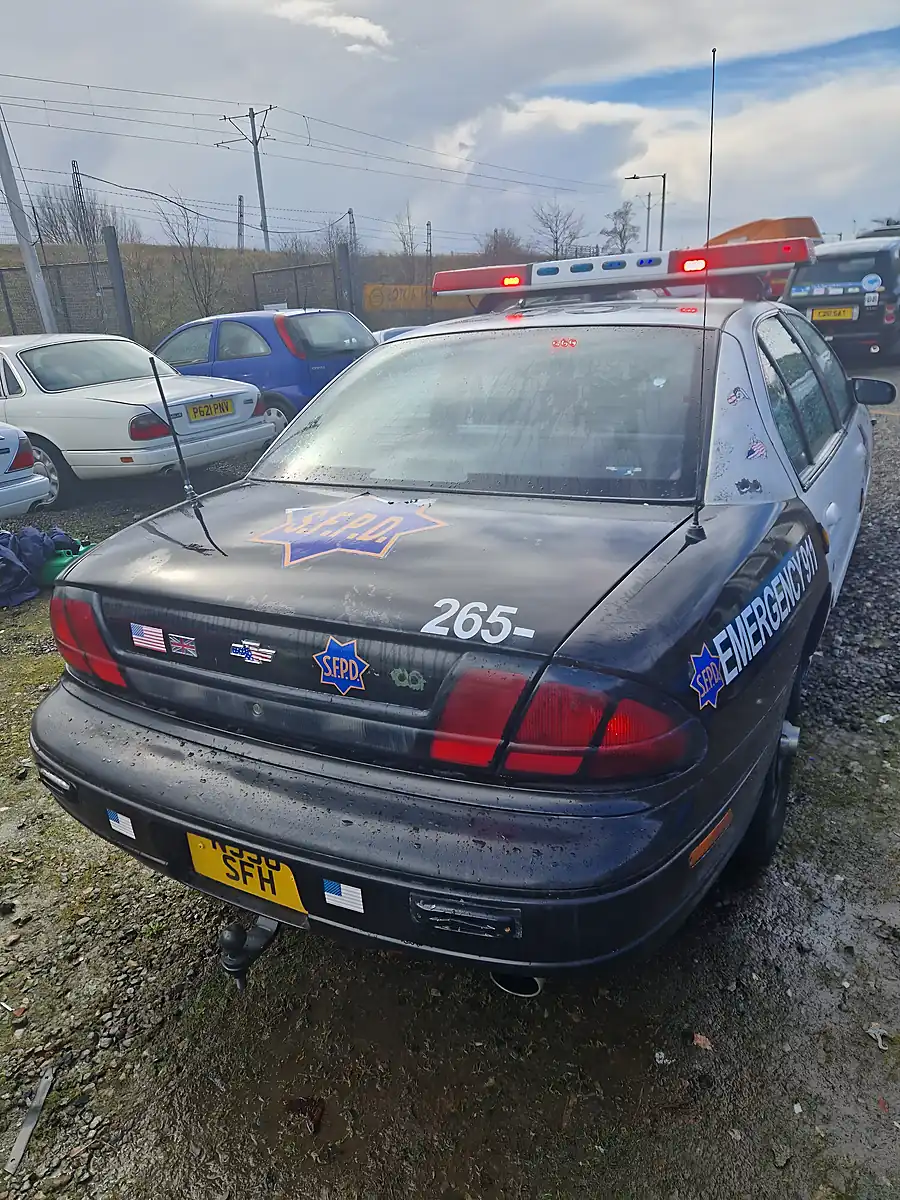 Used 2003 Chevrolet Lumina Police Car Lookalike Black - Interior and Exterior details 12