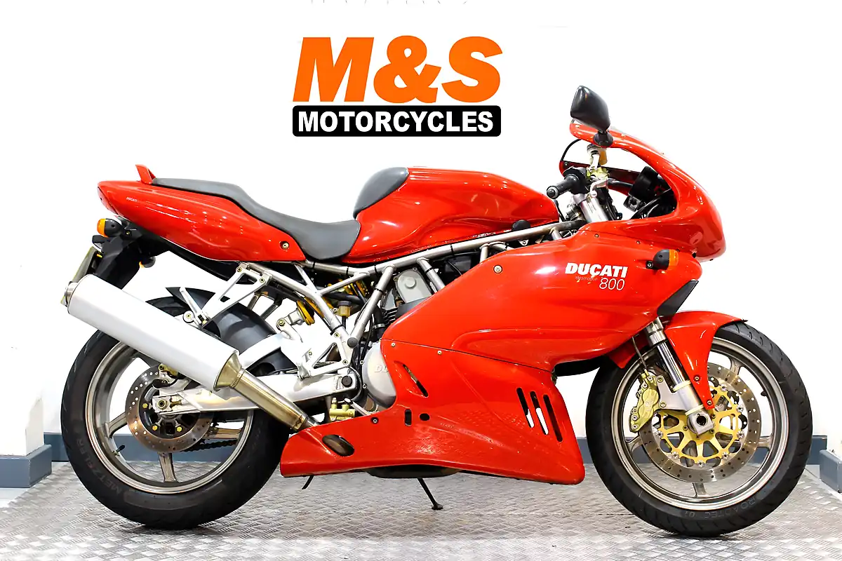 Used 2003 Ducati 800 Ss Red - Front View