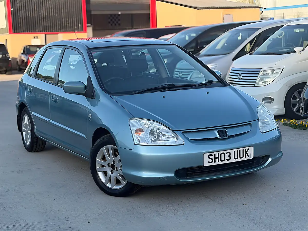 Used 2003 Honda Civic Se Executive Green - Front View