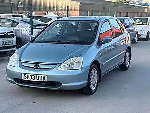 Used 2003 Honda Civic Se Executive Green - Interior and Exterior details 2