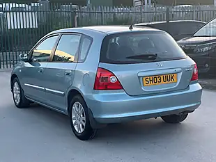 Used 2003 Honda Civic Se Executive Green - Interior and Exterior details 6