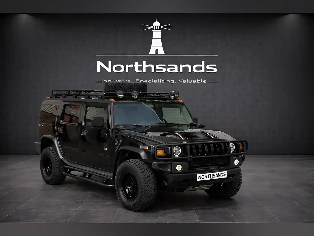 Used 2003 Hummer H2 Luxury Black - Front View