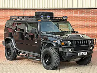 Used 2003 Hummer H2 Luxury Black - Interior and Exterior details 11