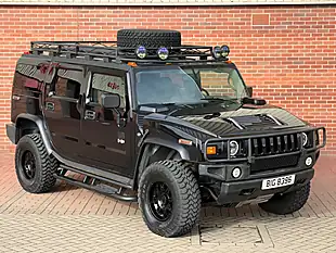 Used 2003 Hummer H2 Luxury Black - Interior and Exterior details 12