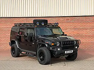 Used 2003 Hummer H2 Luxury Black - Interior and Exterior details 13