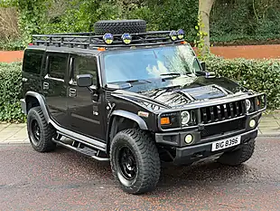 Used 2003 Hummer H2 Luxury Black - Interior and Exterior details 3