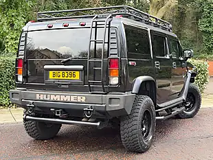 Used 2003 Hummer H2 Luxury Black - Interior and Exterior details 5
