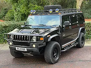 Used 2003 Hummer H2 Luxury Black - Interior and Exterior details 6