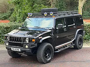 Used 2003 Hummer H2 Luxury Black - Interior and Exterior details 7