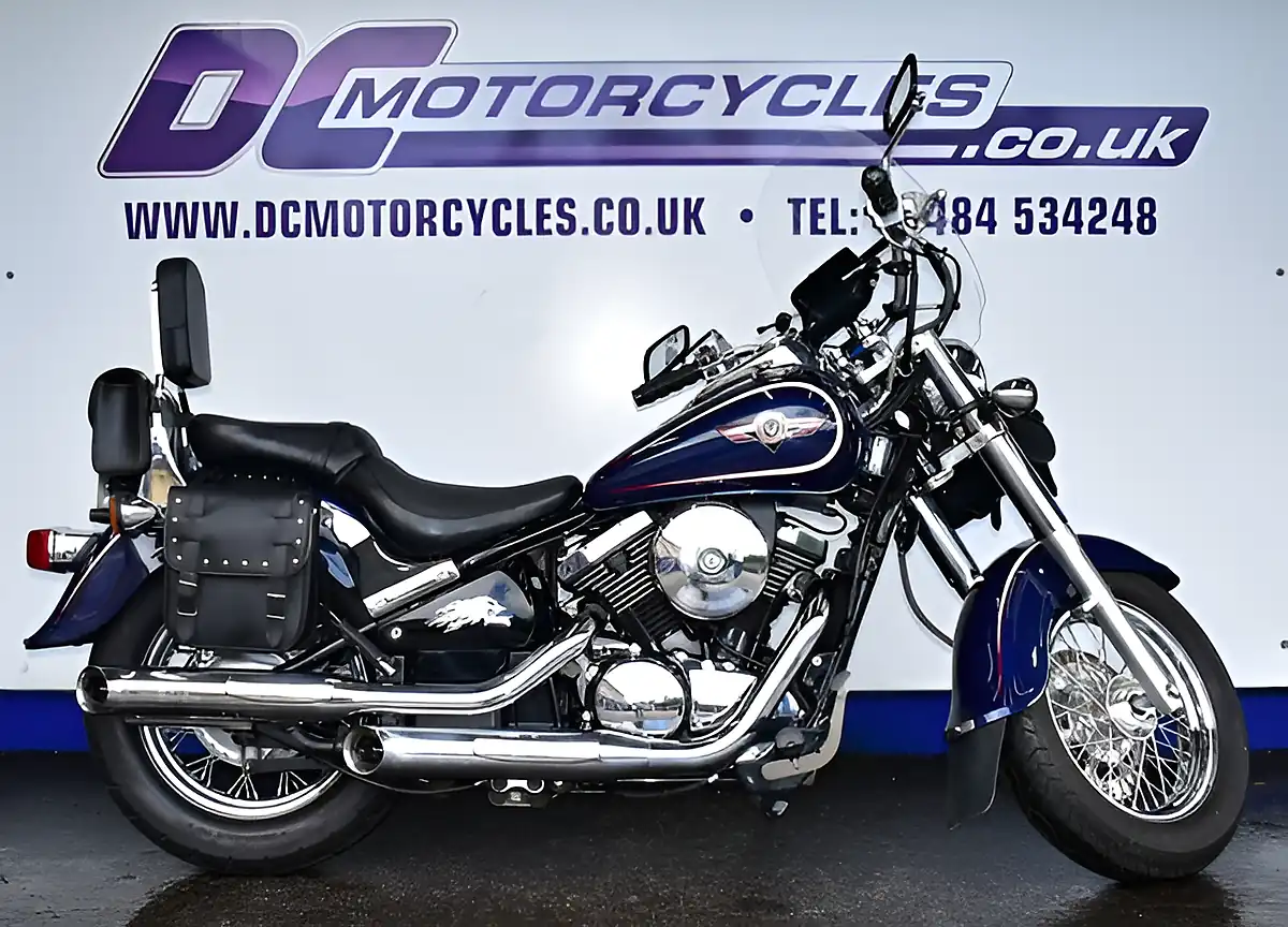 Used 2003 Kawasaki Vn 800 Classic Blue - Front View