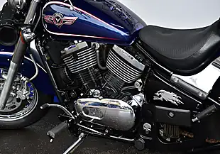 Used 2003 Kawasaki Vn 800 Classic Blue - Interior and Exterior details 11