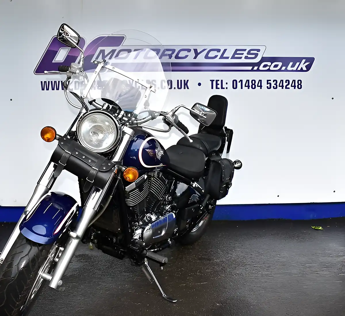 Used 2003 Kawasaki Vn 800 Classic Blue - Interior and Exterior details 4