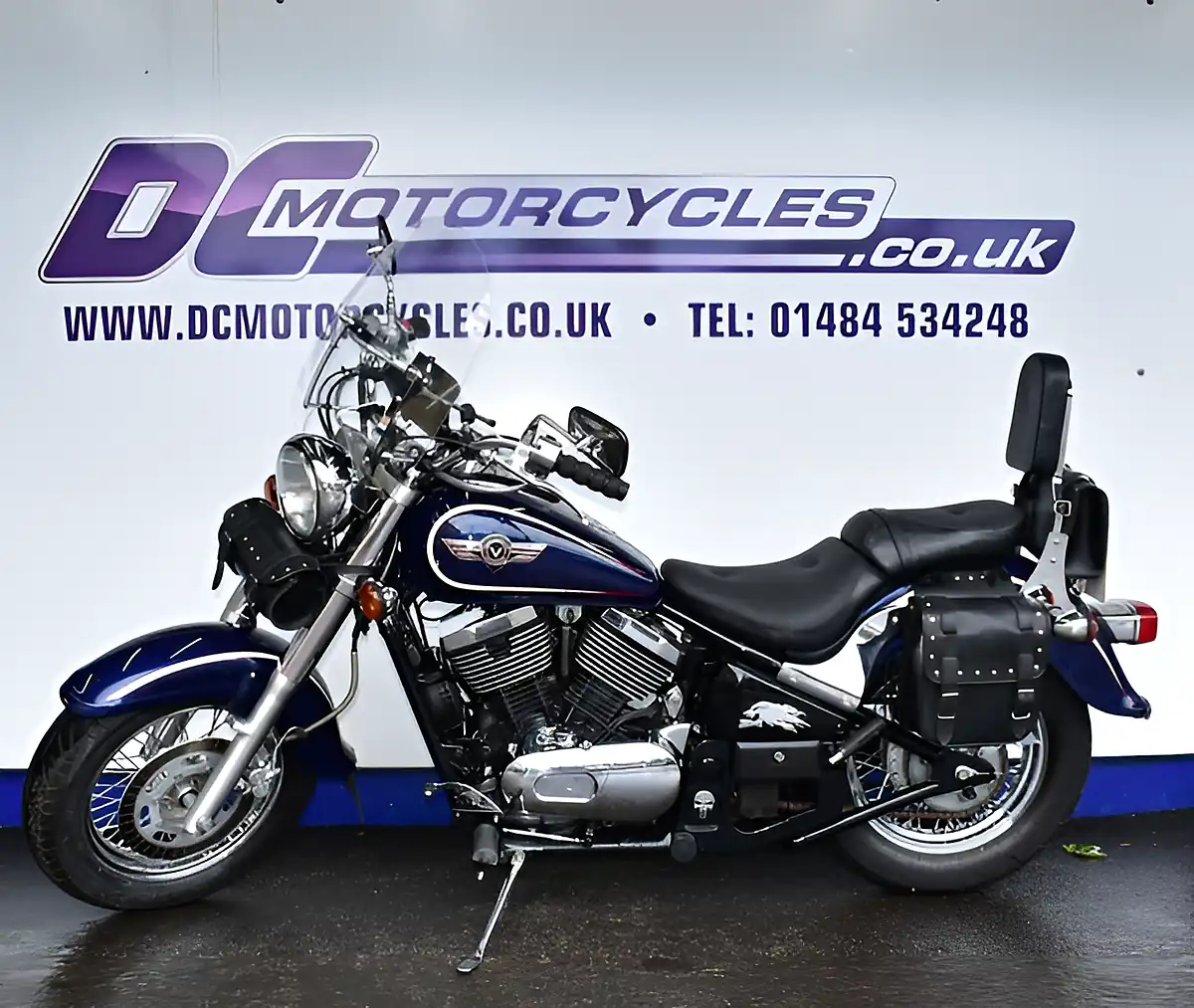 Used 2003 Kawasaki Vn 800 Classic Blue - Interior and Exterior details 5