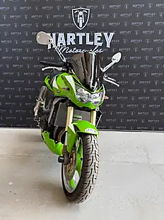 Used 2003 Kawasaki Z1000 Lime Green - Interior and Exterior details 2