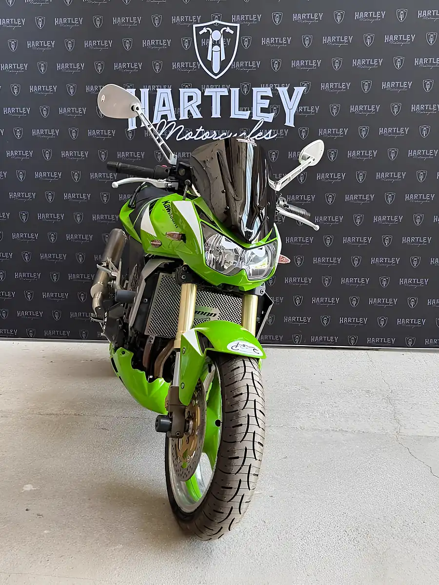 Used 2003 Kawasaki Z1000 Lime Green - Interior and Exterior details 2