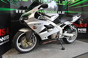 Used 2003 Kawasaki ZX636-R Silver - Interior and Exterior details 13