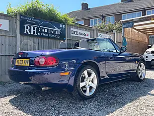 Used 2003 Mazda MX-5 Nevada Blue - Interior and Exterior details 12