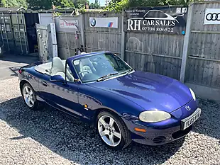 Used 2003 Mazda MX-5 Nevada Blue - Interior and Exterior details 2