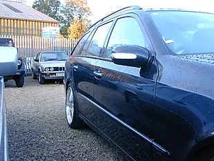 Used 2003 Mercedes-Benz E Class Estate Dark Blue Metallic - Interior and Exterior details 5