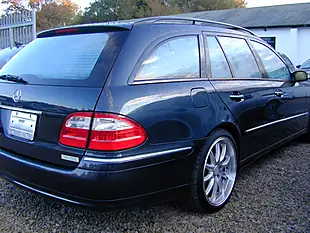 Used 2003 Mercedes-Benz E Class Estate Dark Blue Metallic - Interior and Exterior details 6