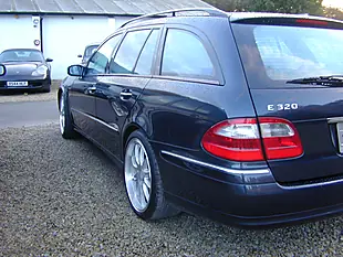 Used 2003 Mercedes-Benz E Class Estate Dark Blue Metallic - Interior and Exterior details 7