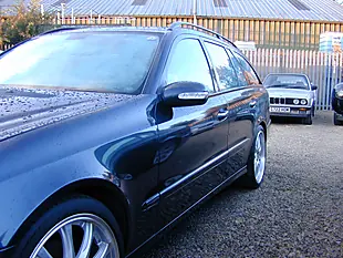 Used 2003 Mercedes-Benz E Class Estate Dark Blue Metallic - Interior and Exterior details 8
