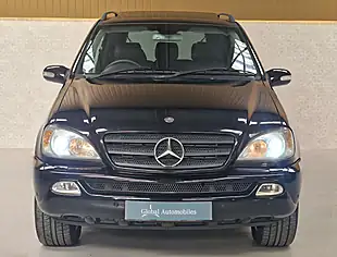 Used 2003 Mercedes-Benz M-Class Luxury Obsidian Black - Interior and Exterior details 12