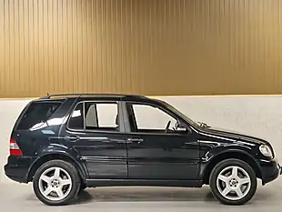 Used 2003 Mercedes-Benz M-Class Luxury Obsidian Black - Interior and Exterior details 13