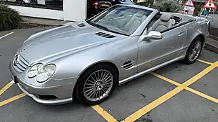 Used 2003 Mercedes-Benz Sl SL55 AMG Silver - Interior and Exterior details 13