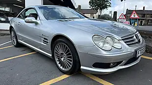 Used 2003 Mercedes-Benz Sl SL55 AMG Silver - Interior and Exterior details 14