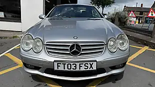 Used 2003 Mercedes-Benz Sl SL55 AMG Silver - Interior and Exterior details 15