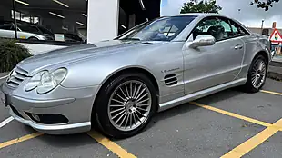 Used 2003 Mercedes-Benz Sl SL55 AMG Silver - Interior and Exterior details 16